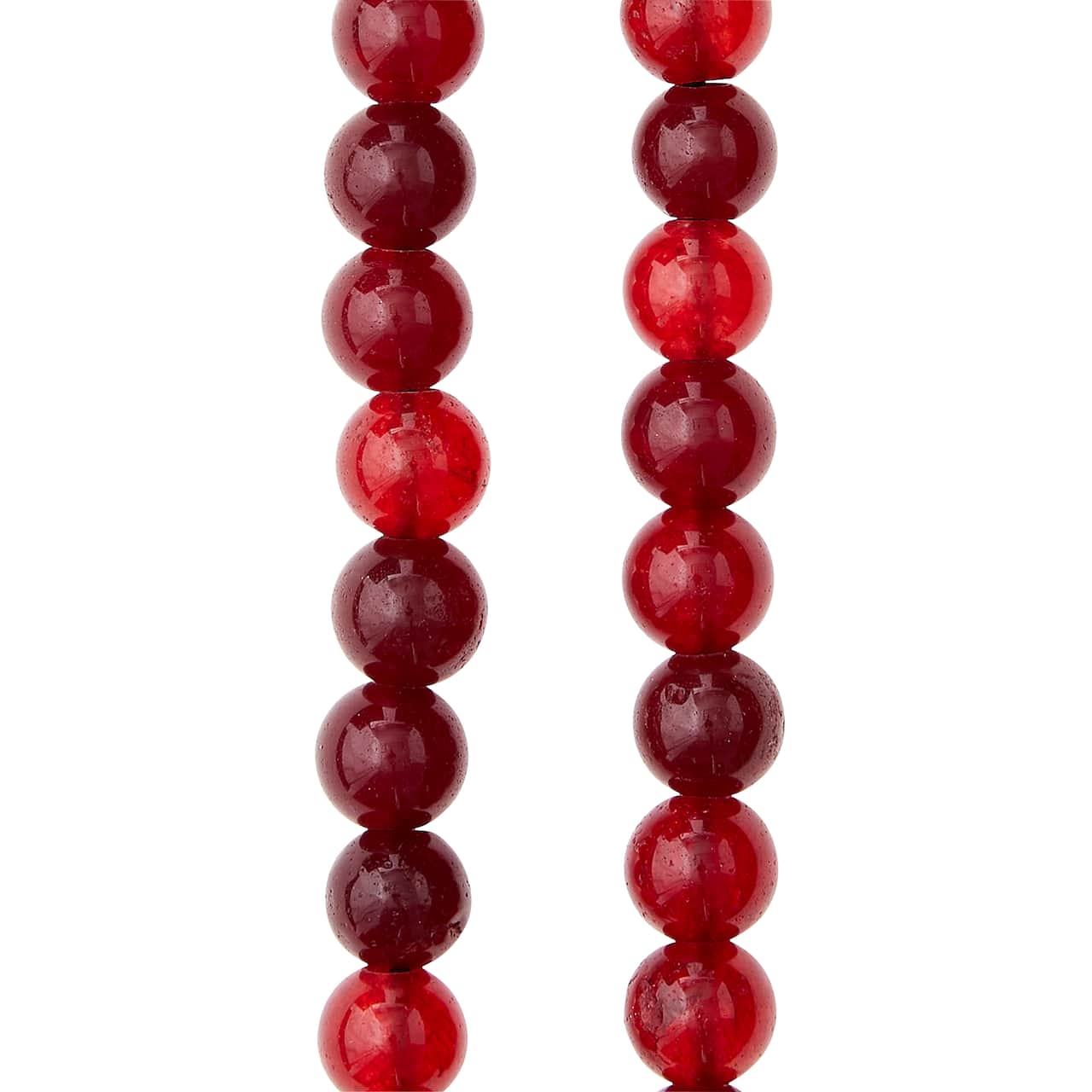 Red Quartz Round Beads, 10mm by Bead Landing&#x2122;